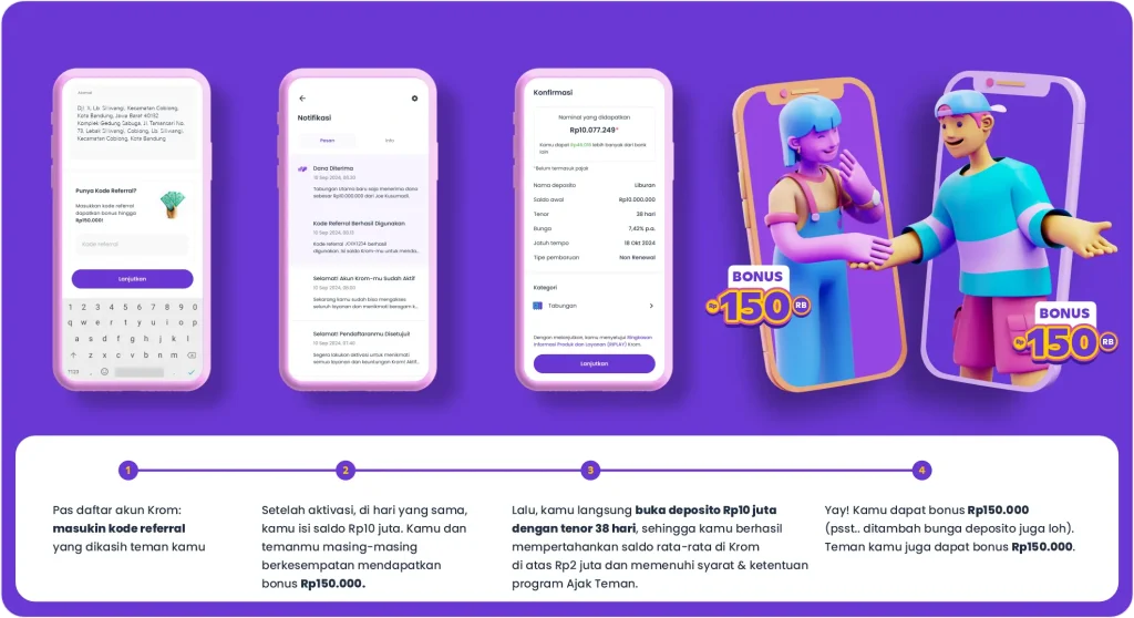 Kode Referral Krom Bank